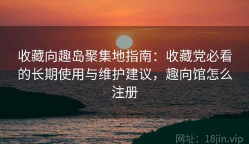 收藏向趣岛聚集地指南：收藏党必看的长期使用与维护建议，趣向馆怎么注册