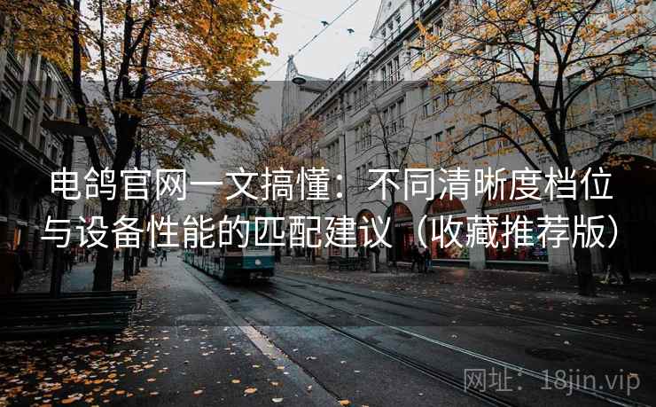 电鸽官网一文搞懂：不同清晰度档位与设备性能的匹配建议（收藏推荐版）