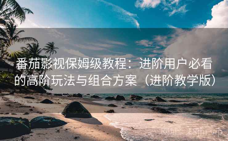 番茄影视保姆级教程：进阶用户必看的高阶玩法与组合方案（进阶教学版）